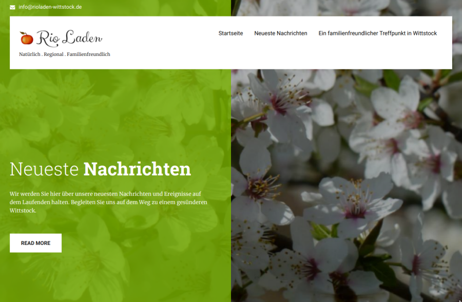 RioLaden website screenshot